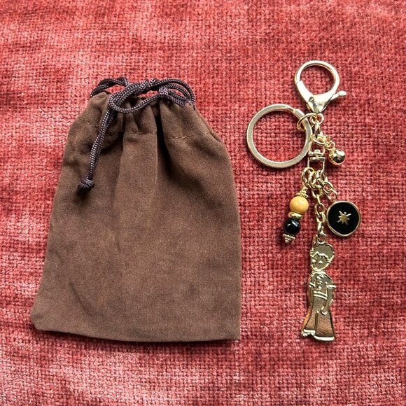 THE LITTLE PRINCE Bag Charm Gold Tone🤴🏼 - Picture 1 of 9